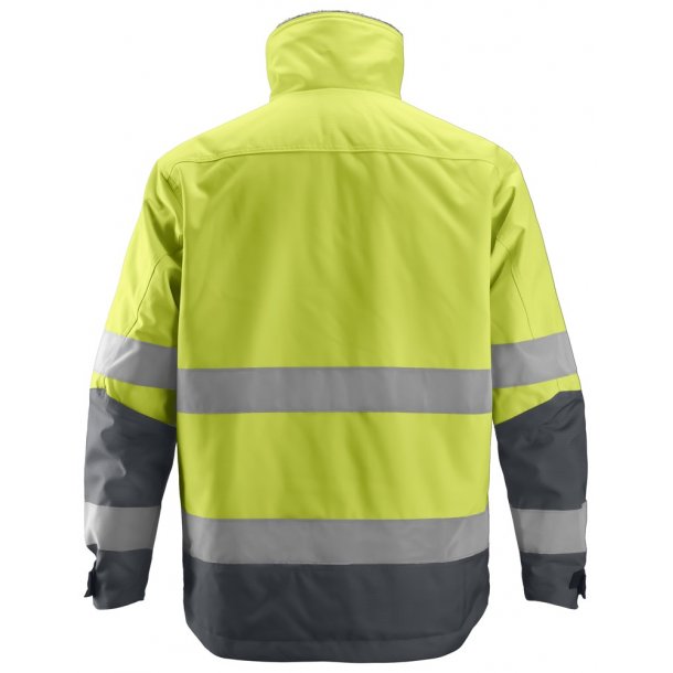 Snickers 1138 Core Hi-vis Vinterjakke | Gul