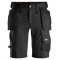 Snickers 6141 AllroundWork Shorts m/stretch og hngelommer | Sort