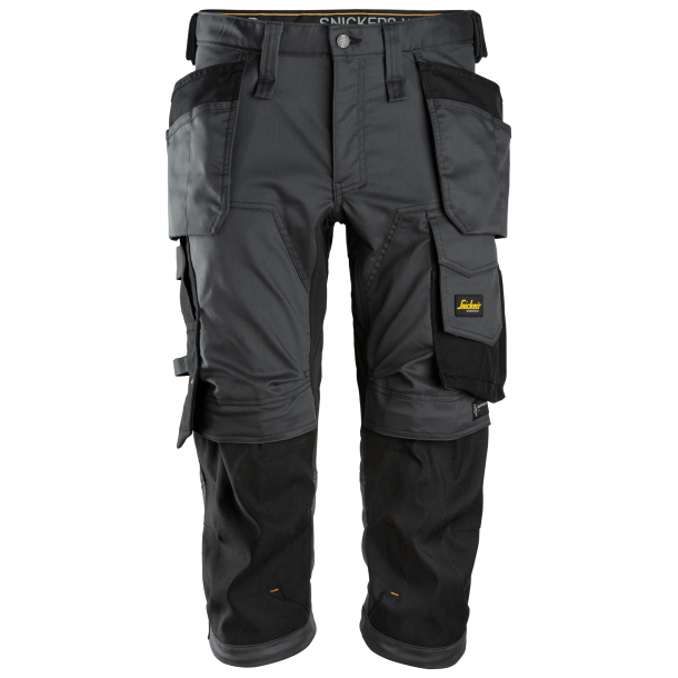 Snickers 6142 AllroundWork Piratbuks m/stretch og hngelommer | Gr