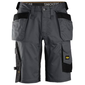 Snickers 6151 AllroundWork loose fit shorts m/stretch og hngelommer | Gr