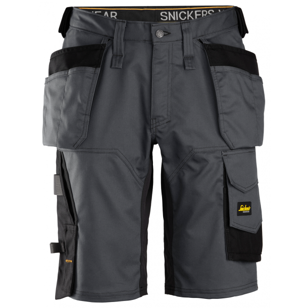 Snickers 6151 AllroundWork loose fit shorts m/stretch og hngelommer | Gr