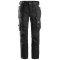 Snickers 6241 AllroundWork arbejdsbukser m/strech og hngelommer | Sort