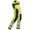 Snickers 6243 AllroundWork Hi-Vis arbejdsbukser m/stretch og hngelommer | Gul/sort
