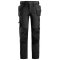 Snickers 6271 AllroundWork fuldstretch arbejdsbukser m/hngelommer | Sort
