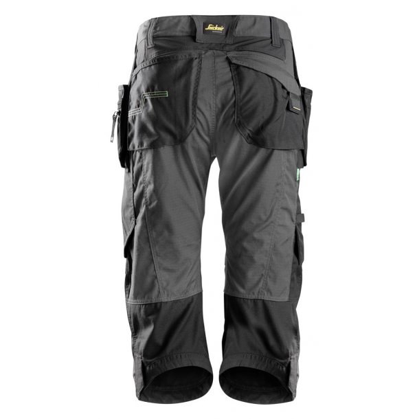 Snickers 6905 FlexiWork Piratbuks+ m/stretch og hngelommer | Gr