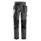 Lagersalg: Snickers 6923 FlexiWork Gulvlggerbuks m/stretch og hngelommer | Gr