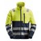 Snickers 8035 AllroundWork Hi-vis fleecejakke | Gul