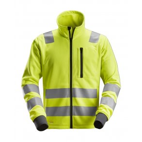 Snickers 8036 AllroundWork Hi-vis fleecejakke | Gul