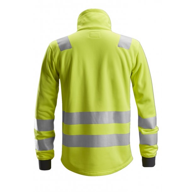 Snickers 8036 AllroundWork Hi-vis fleecejakke | Gul