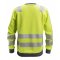 Snickers 8037 AllroundWork Hi-vis sweatshirt | Gul