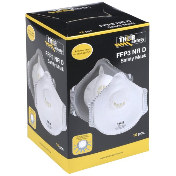 Thor FFP3 Stvmaske m/ventil