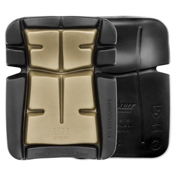 Snickers 9119 D3O LITE Gulvlggerknpuder