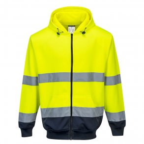 Portwest Hi-vis 2 farvet Httetrje m/lynls | Gul