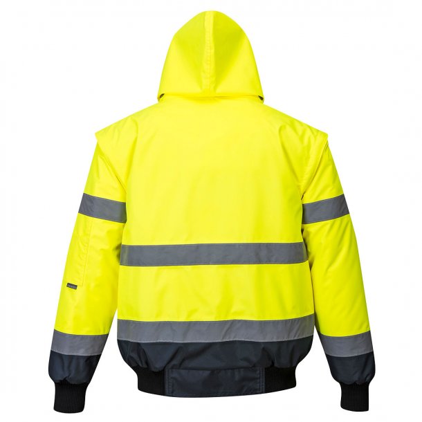 Portwest Hi-vis Pilotjakke | Gul