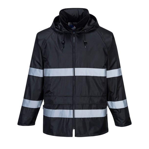 Portwest IONA Regnjakke | Sort