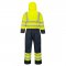 Portwest Hi-vis 2 farvet Termokedeldragt | Gul