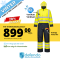 Portwest Hi-vis 2 farvet Termokedeldragt | Gul