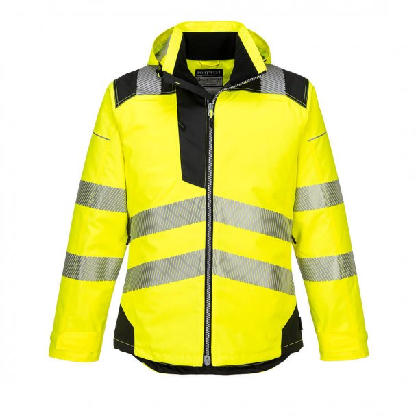 Lagersalg: Portwest Vision Hi-vis vinterjakke | Gul