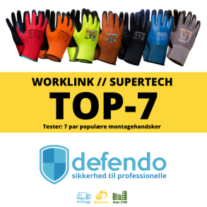 Tester: Top-7 mest populre handsker fra Worklink