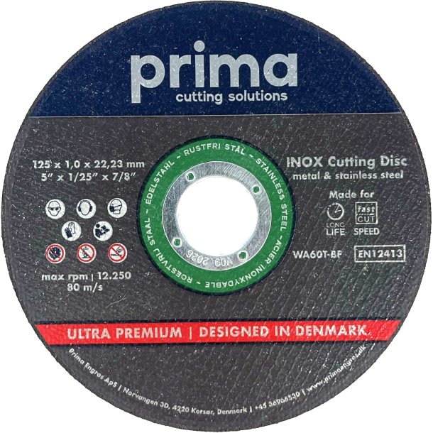 Inox Cutting Disc Metalskreskive | 125 mm