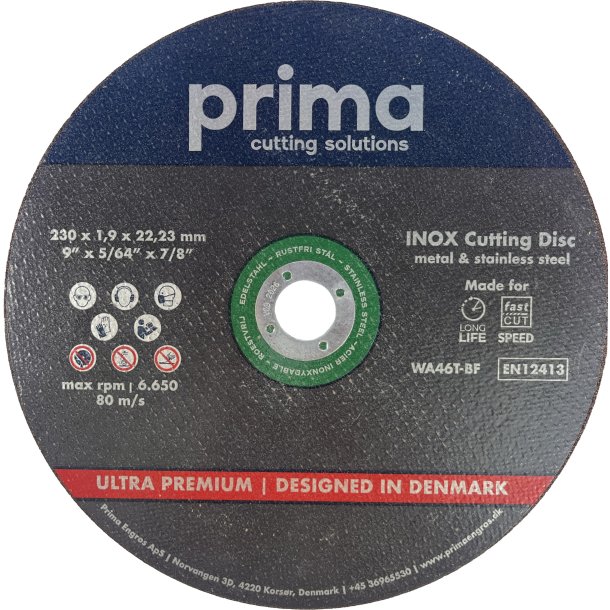 Inox Cutting Disc Metalskreskive | 230 mm
